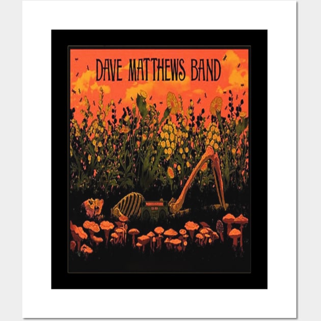 Vintage dave mattews band art Wall Art by NOICE PODCAST